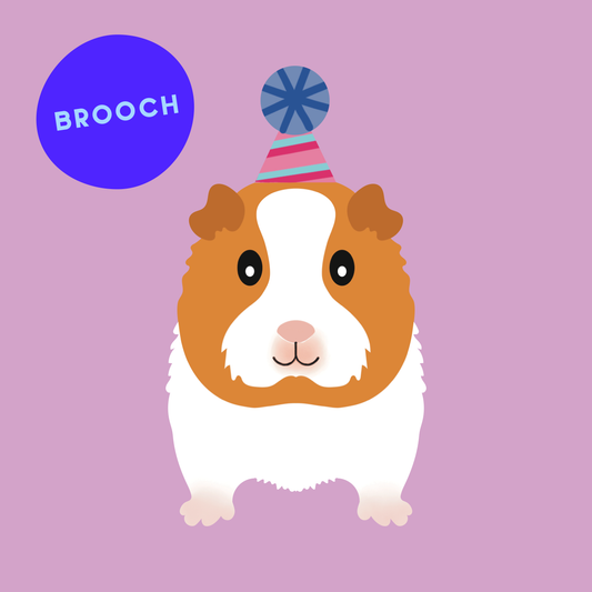 *PRE-ORDER* Guinea Pig Brooch