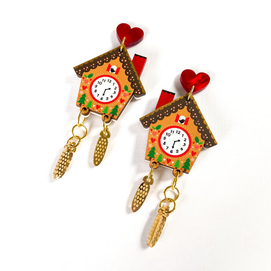 Enchanted Forest Cuckoo Clock Dangles