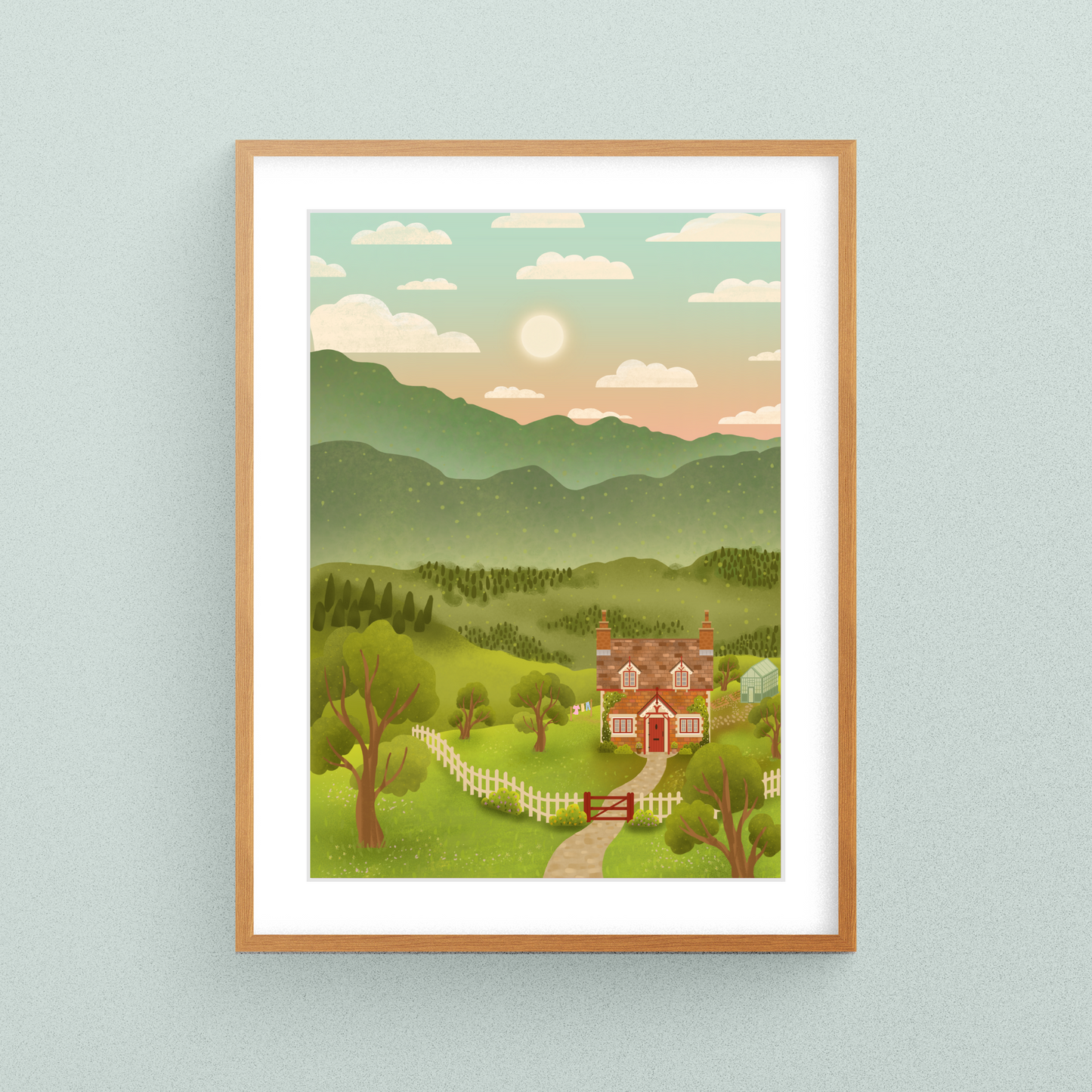 Slice Of Country Life Art Print - Pre-Order!
